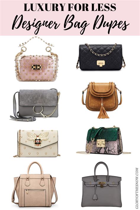 dupe designer bag|best dupes for designer bags.